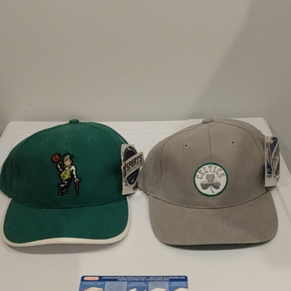 2 Vintage Sports SPECIALTIES VTG Celtics NBA Hats